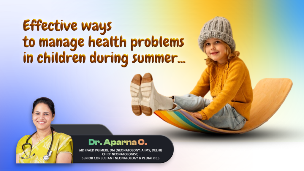 manage health problems in children during summer-02